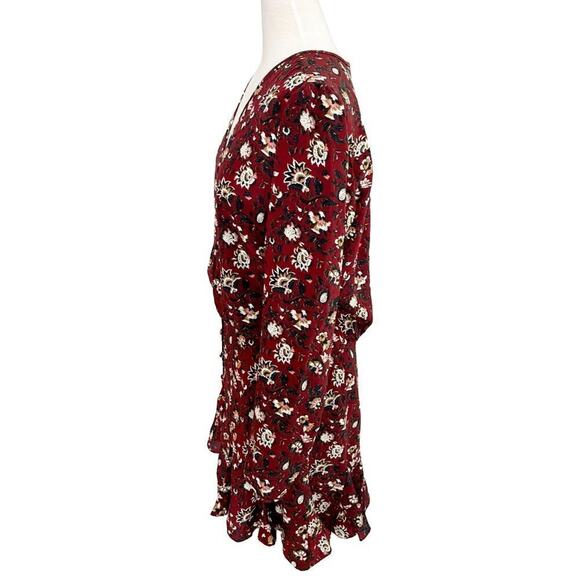 Veronica Beard Riggins Silk Floral Mini Dress – Size 10 - Picture 3 of 6